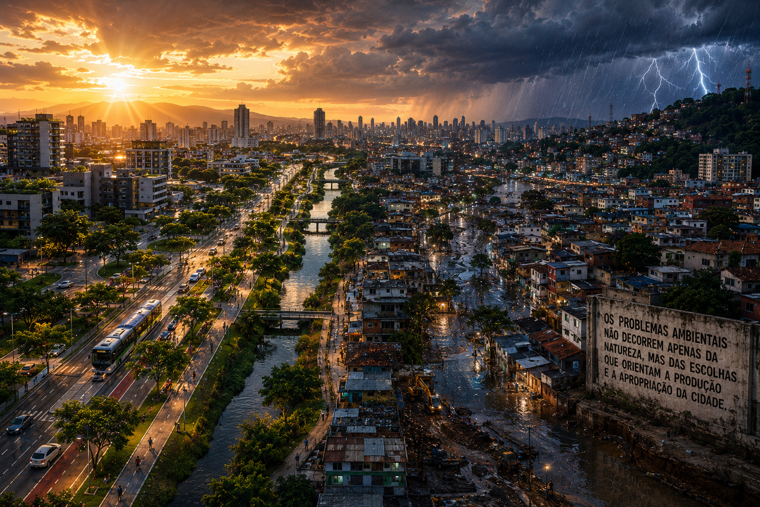 Quem decide quais cidades serão vulneráveis?