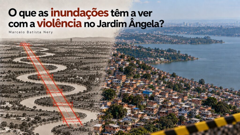 O que as inundações têm a ver com a violência no Jardim Ângela?